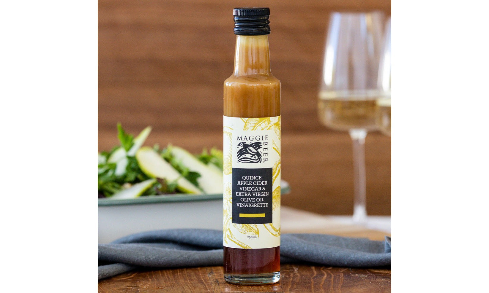Quince, Apple Cider Vinegar & Extra Virgin Olive Oil Vinaigrette 250ml
